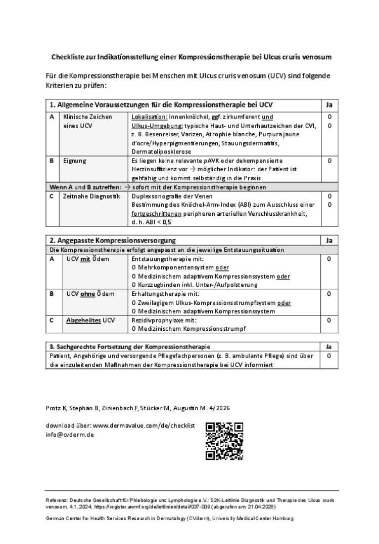 kompressioncheckliste supplement
